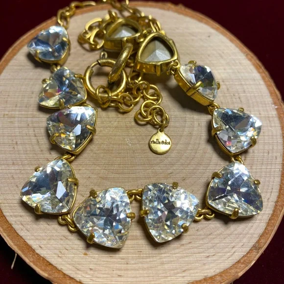 Stella & Dot Crystal Necklace 💛