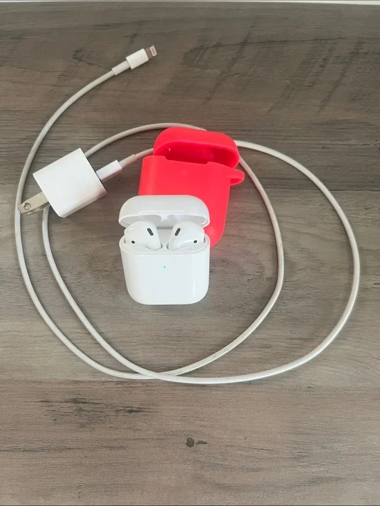Apple AirPods 2nd Generation plus accessories