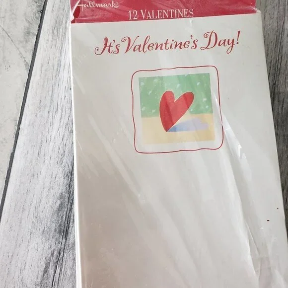 Hallmark Valentines Day Greeting Cards w/envelopes -  Pack 12 Cards
