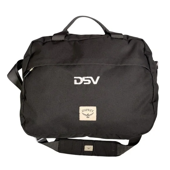 Osprey Arcane Laptop Messenger Bag Stonewash Black 20L Everyday & Commute Bag