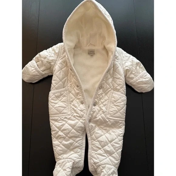 Leveret Whipette Quilted‎ Baby Bunting Snowsuit 3-mths Cozy Fleece Lined w/Hood