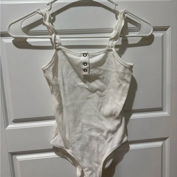 Abercrombie Kids Cream Bodysuit