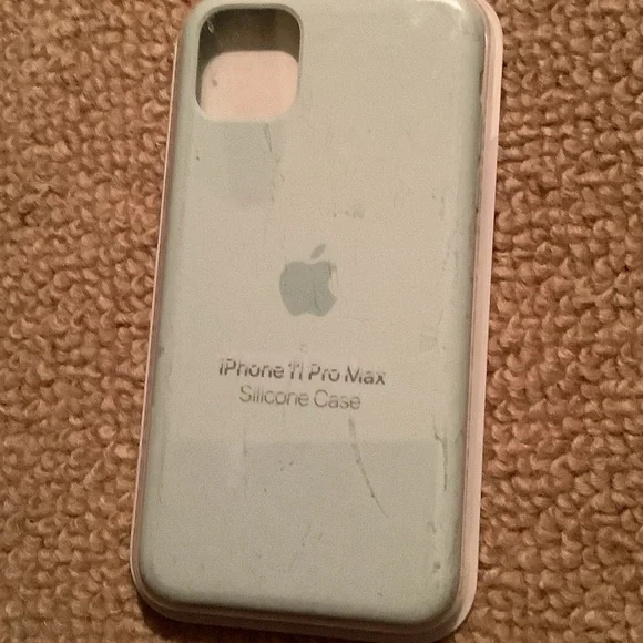 Apple iPhone 11 Pro Max Silicone Case - Light Green