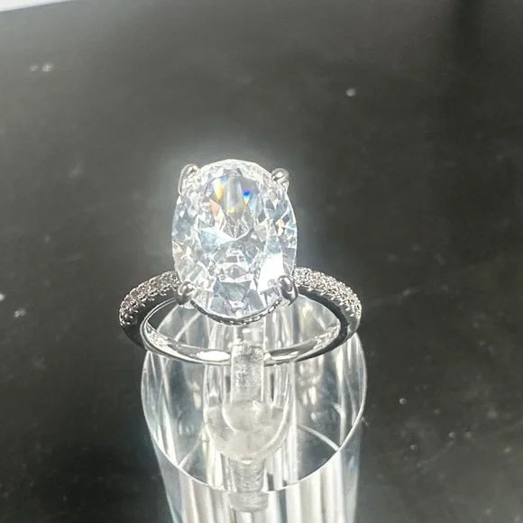 Fashion Jewelry Silver Ring Size 7