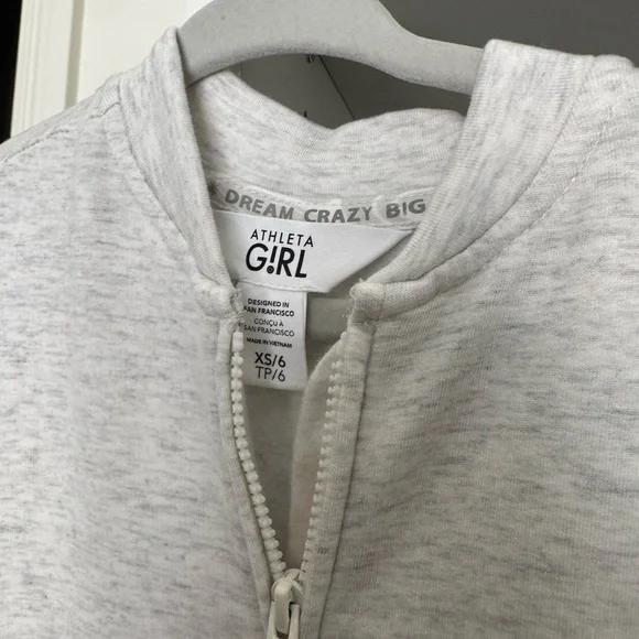 Athleta Kids One Piece in Light Gray