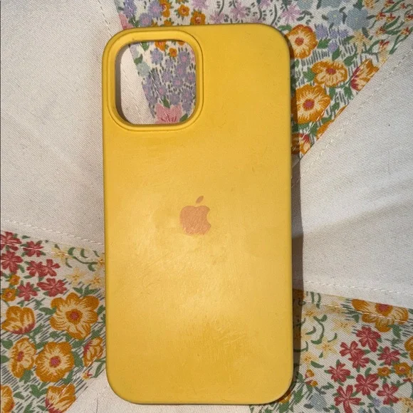 Apple Bright Yellow iPhone Case for iPhone 13 Pro Max