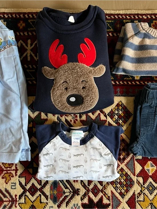 Feather Baby | Carter’s | unknown brand | 6-9 Months | Infant Boy
