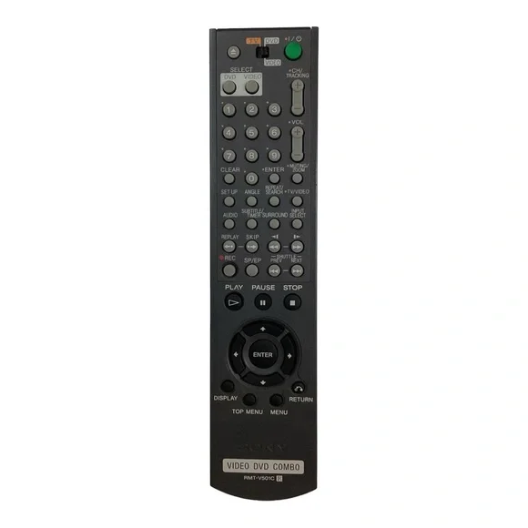 OEM Sony RMT-V501C DVD/VCR Combo Remote Control Used Tested Working & Cleaned‎