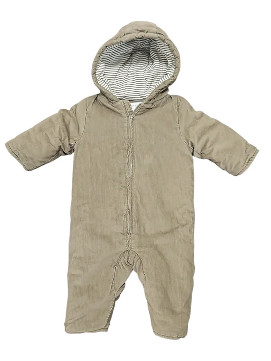 Little Planet By Carter's Baby Corduroy Puffy Pram Olive Green 12 Months