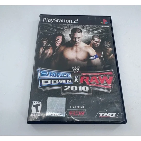 THQ WWE SmackDown vs Raw 2010 Sony‎ PlayStation 2 PS2 Complete