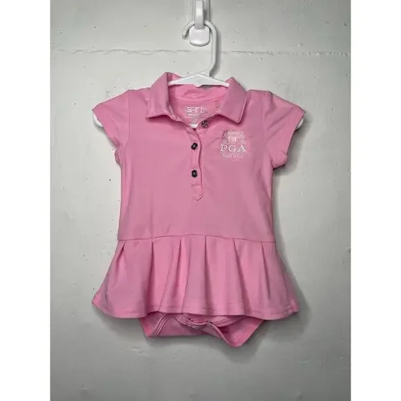 GARB PGA Oak Hill 2023 Rochester Golf Girls Pink 0-3 Months One Piece Skirt