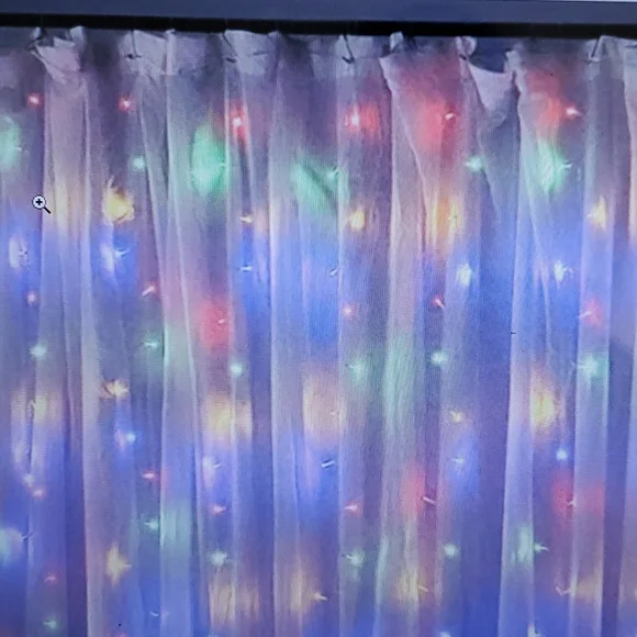 Decorative Curtain String Light With 50pcs Bulb
