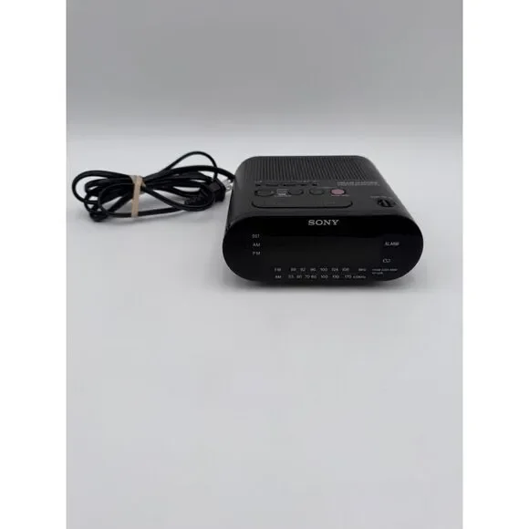 Sony‎ Dream Machine ICF-C218 Black Dual AM/FM Radio Alarm Clock