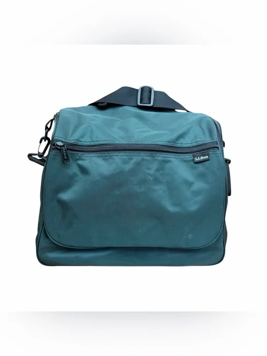 L.L. Bean Teal/Forest Green Men’s Personal Organizer Toiletry Bag, Medium