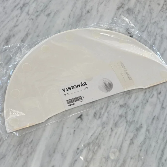 IKEA Visionär Hanging decoration. White. 19 3/4”