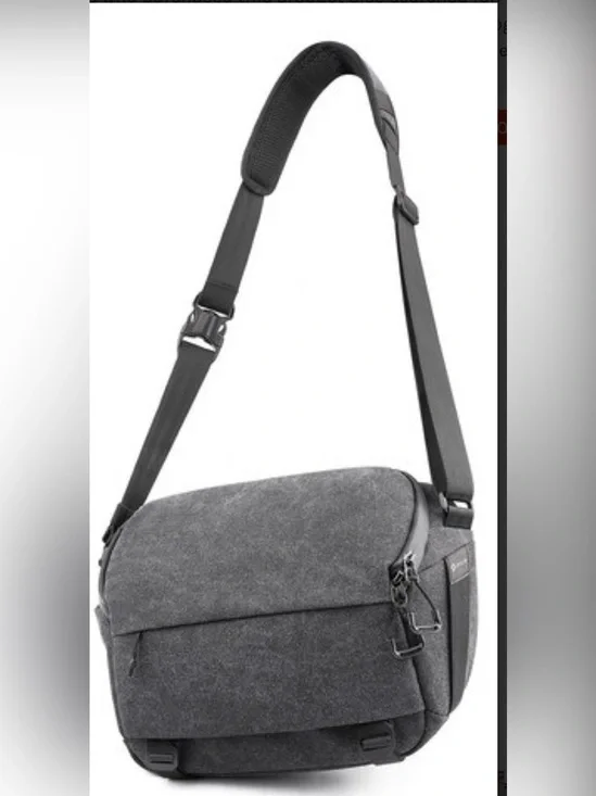 TULLIO Camera Bag Crossbody - 6L Waterproof Sling Bag for Photographers