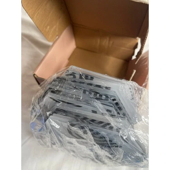 5.5 Inch Clear Hexagon Acrylic Signs Table Numbers DIY Wedding‎ Decor, No Stands