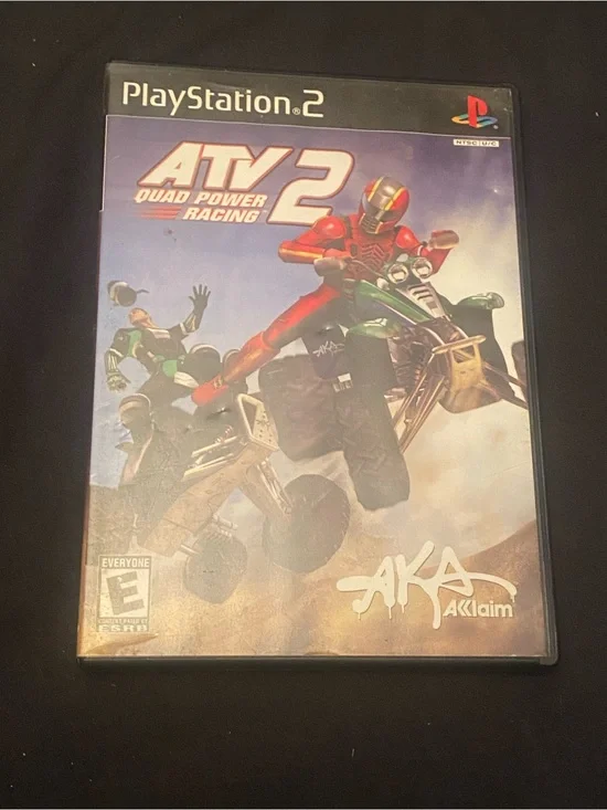 Sony PlayStation 2 ATV Quad Power Racing 2 Red Cover