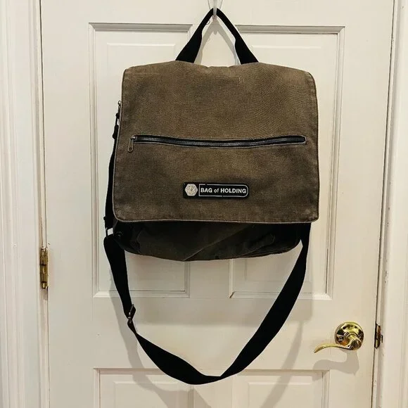 ThinkGeek Dungeons & Dragons The Bag of Holding Canvas Messenger Bag