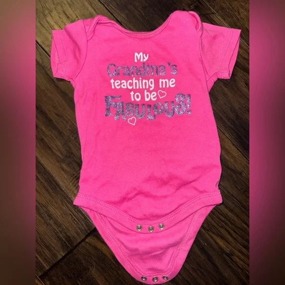 Pink Baby Onesie - 