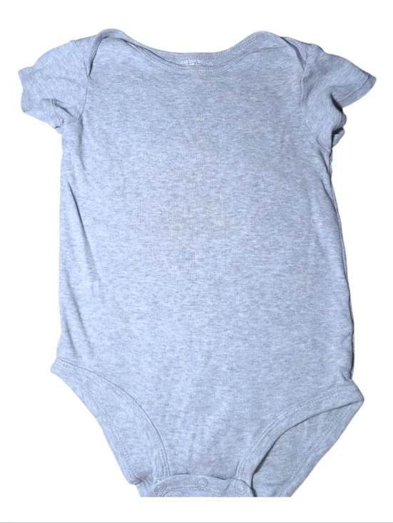 🍁2/$7🍁 CARTER'S Solid Grey Onesie