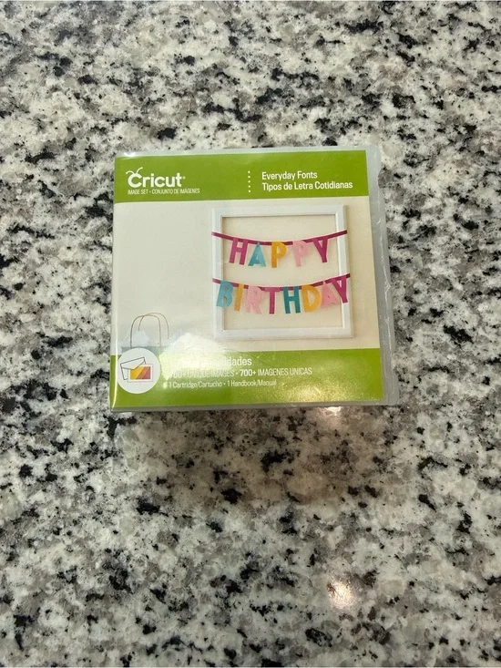 Cricut Everyday Fonts Cartridge