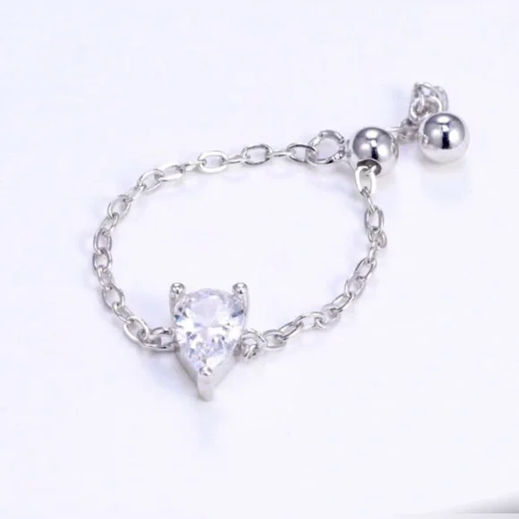COPY - Sterling silver 925 chain ring