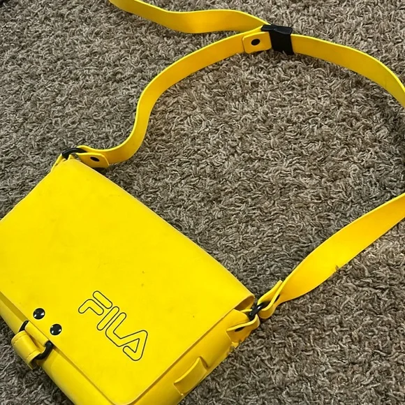Makio Hasuike X Fila Yellow Foam Crossbody Messenger Collab