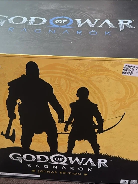 Sony God of War Ragnarök Jötun Edition – Black & Gold Artwork