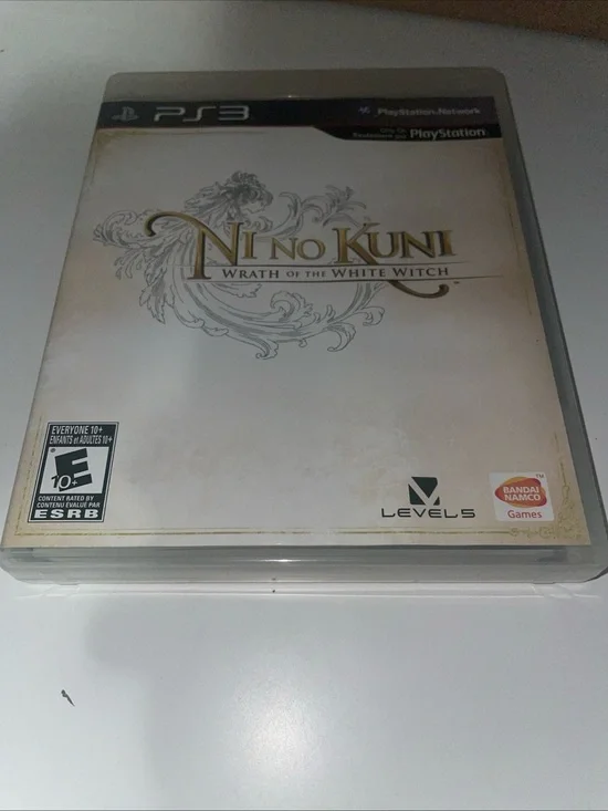 Ni No Kuni Wrath of the White Witch - Sony PlayStation 3 Complete In Box Manual