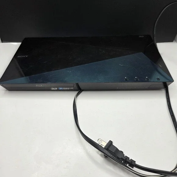 Sony Blu-ray Player BDP-S5100 3D Wi-Fi Streaming Black DVD Player No Remote