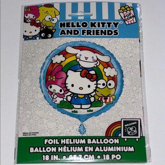 Hello Kitty & Friends Round Mylar Balloon - (18