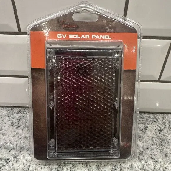 Wildgame Innovations 6V‎ Solar Panel for Deer Feeders 6 Volt SP-6V1 *New Hunting