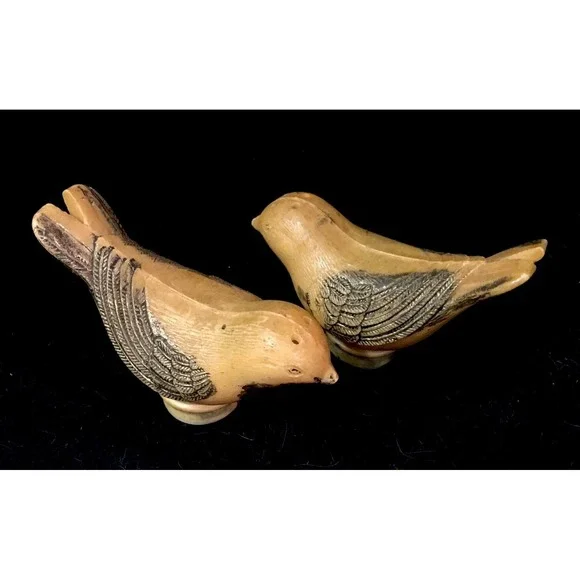 Vintage 1950's  Bird Salt and Pepper‎ Shakers Hong Kong Plastic