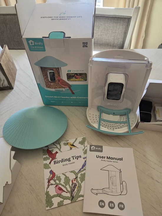 NETVUE by Birdfy Smart Bird Feeder with AI Camera