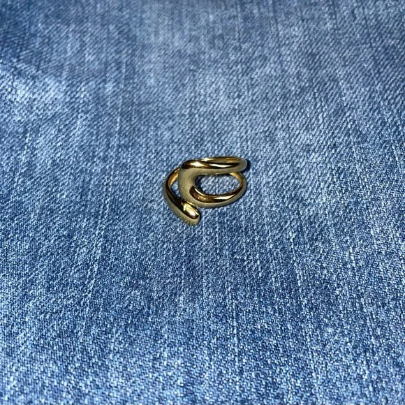 18K Gold-Plated Adjustable Ring