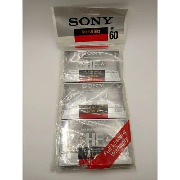 Sony HF 60 VTG Original Packaging 3 In Package