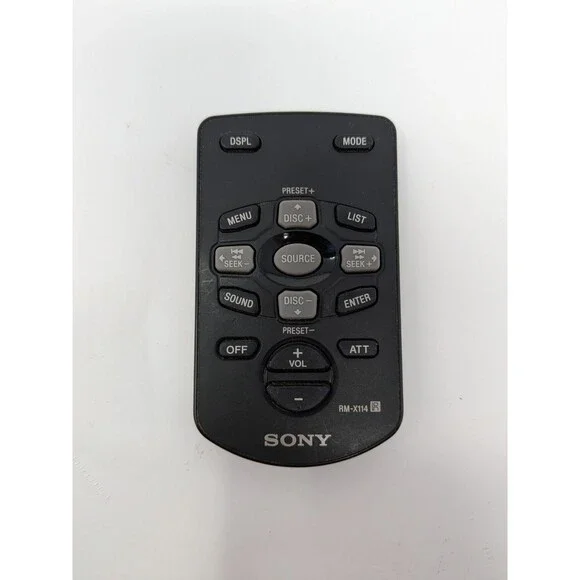 Sony Remote RM-X114 Original  CDXCA6 CDXCA660X CDXCA750 CDXF5700 CDXL410X