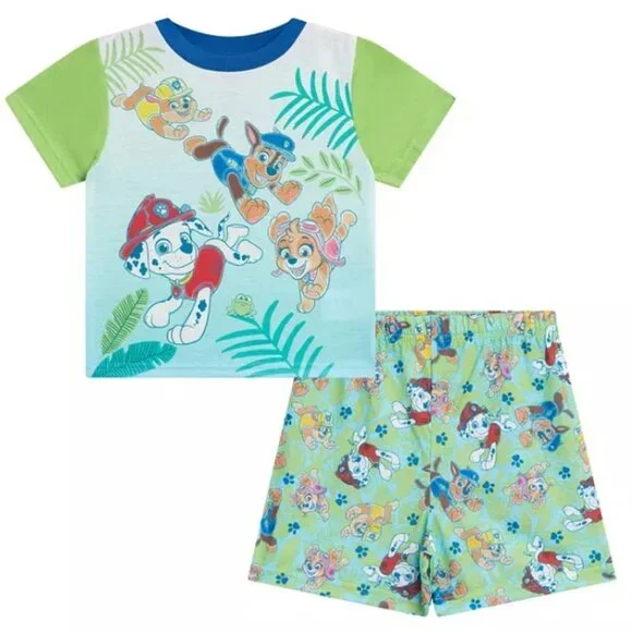 PAW PATROL Toddler Boys T-shirt and Shorts, 2-Piece Set Size 3T