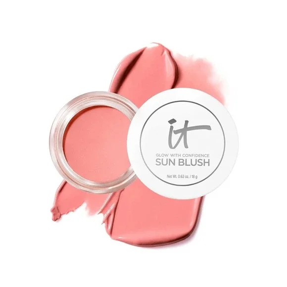IT Cosmetics Glow With Confidence SUN BLUSH (Sunlit 10)‎ - 0.63 Oz 18g NEW