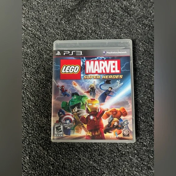 LEGO Marvel Super Heroes Sony Playstation 3 2013 TESTED=WORKING