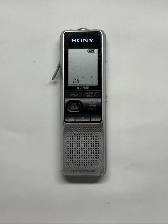 Sony ICD-P620 Digital Voice Recorder Dictaphone Handheld 512MB