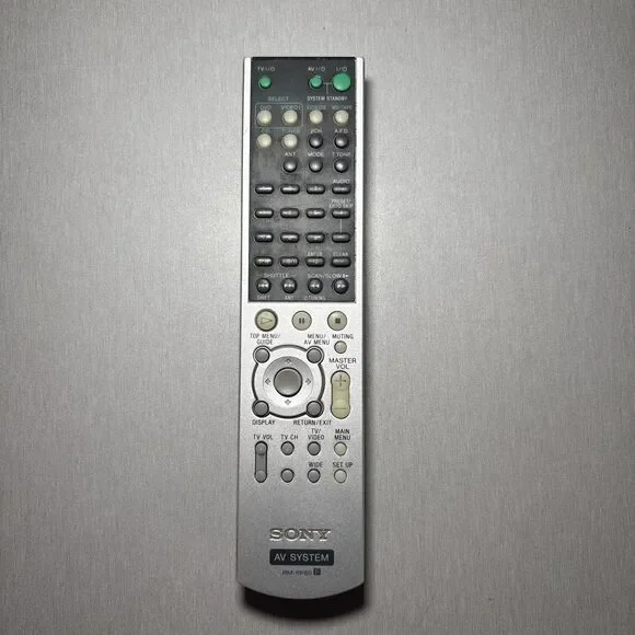 Sony RM-PP65 AV System Remote Control for STR Receivers Home Theater