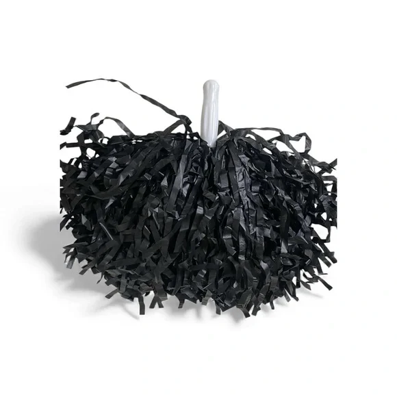 Single Black Mini Pom Pom