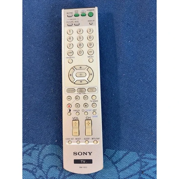 Sony RM-Y913 TV Remote KF-42WE610 42WE620 50WE610 Tested.