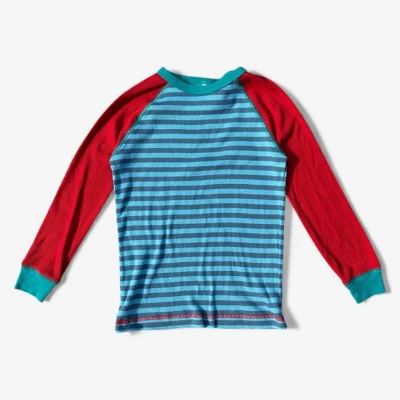 Matilda Jane To Dreamland Holiday Stripe Pajama Top Size 6
