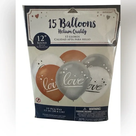 Love Balloons Bridal Shower Birthday Anniversary Wedding Party Decoration Latex