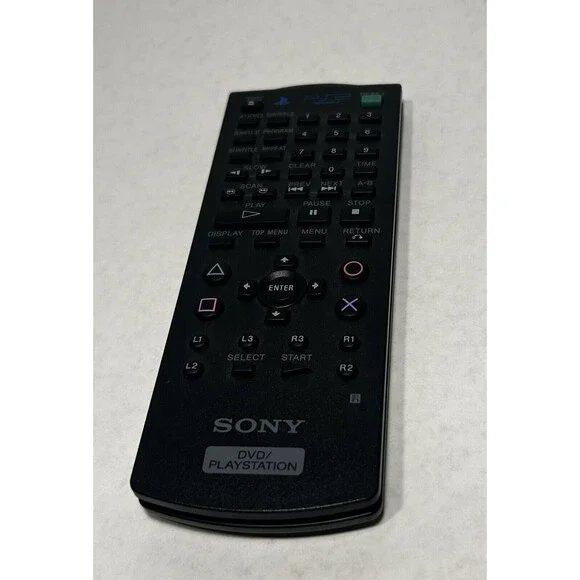 Genuine Sony PS2 Playstation 2 DVD Remote Control SCPH-10420 Works (remote Only)