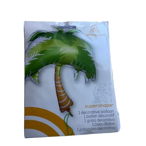 Anagram Supershape Palm Tree Balloon 33