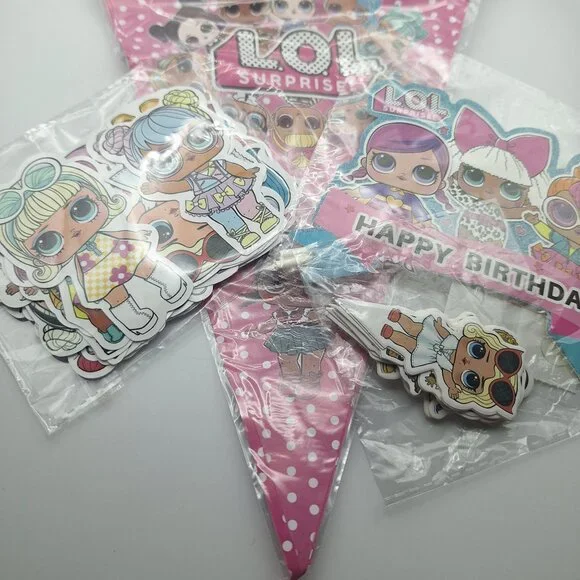 Party Decorations Set Banners Backdrop Stickers‎